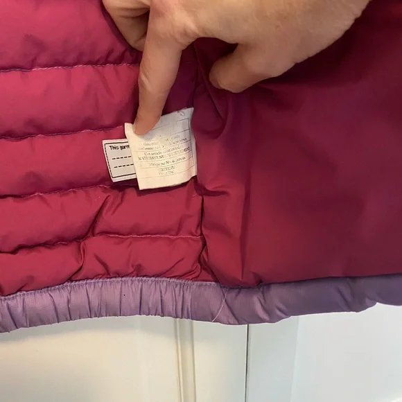 Patagonia Purple and Red Puffer Jacket - Picture 6 of 6